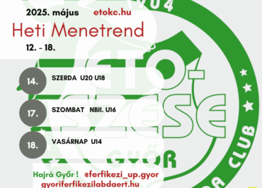heti programunk